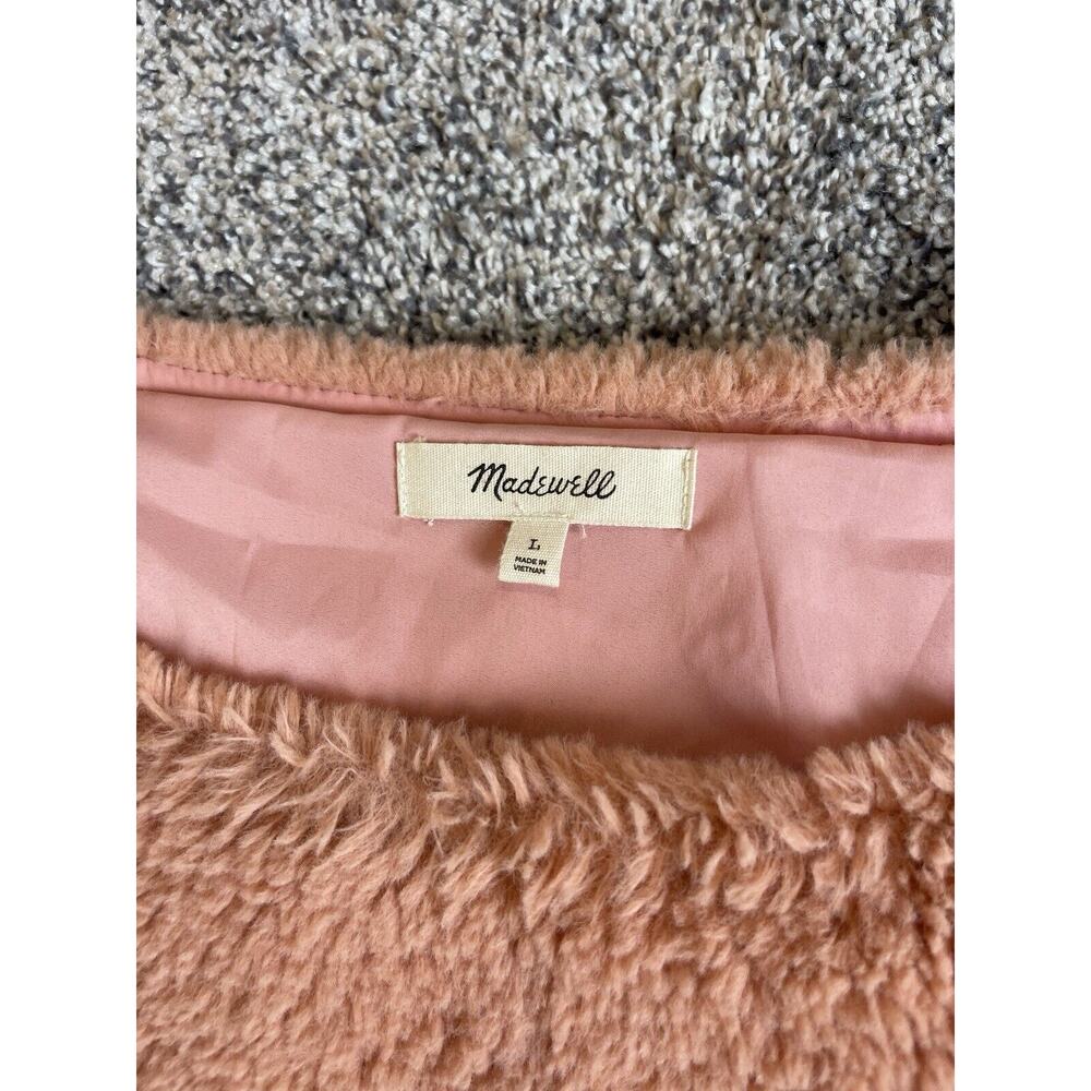 Madewell Women’s Large Blouse Lot of 2 Fuzzy Velour - Picture 12 of 13